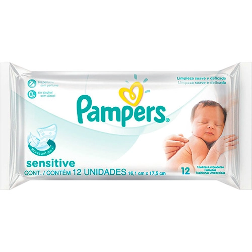 Lenco Inf Pampers C/12 Sens