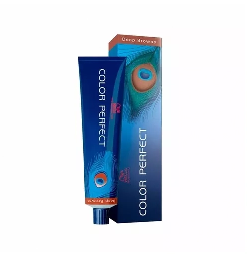 Tintura Color Perfect 8/7 Louro Claro Marrom 60g Wella