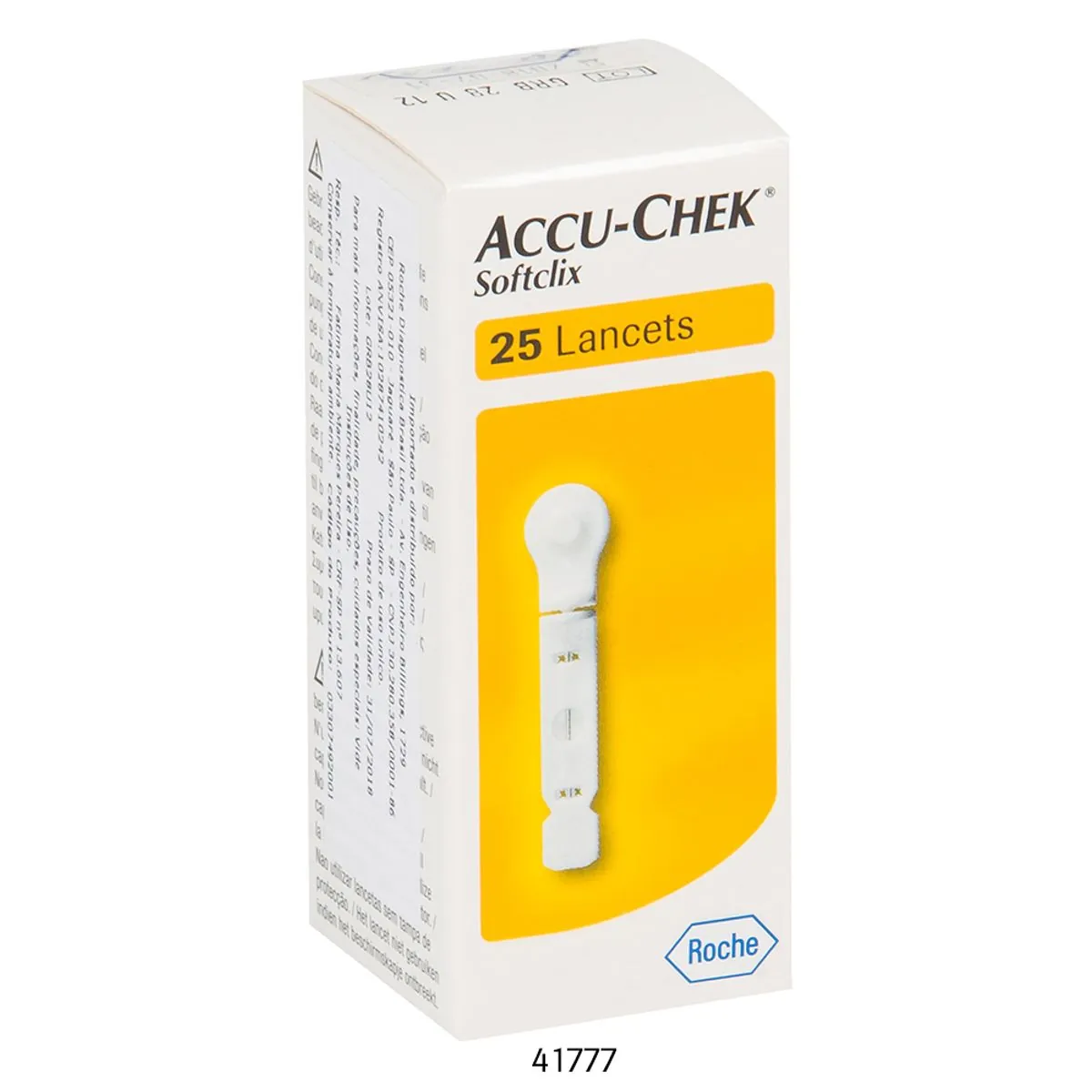 Lanceta Accu Chek Softclix Caixa 25 Unidades