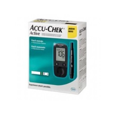 Medidor de Glicose Accu-Chek Active Completo