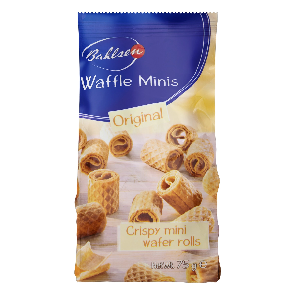 Rolinhos De Wafer Original Bahlsen Pacote 75g