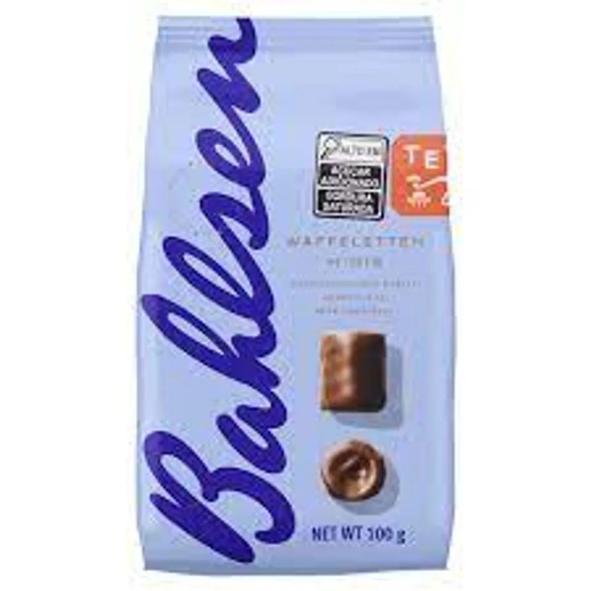 Mini Rolinhos de Wafer Cobertura Chocolate ao Leite Bahlsen Pacote 100g