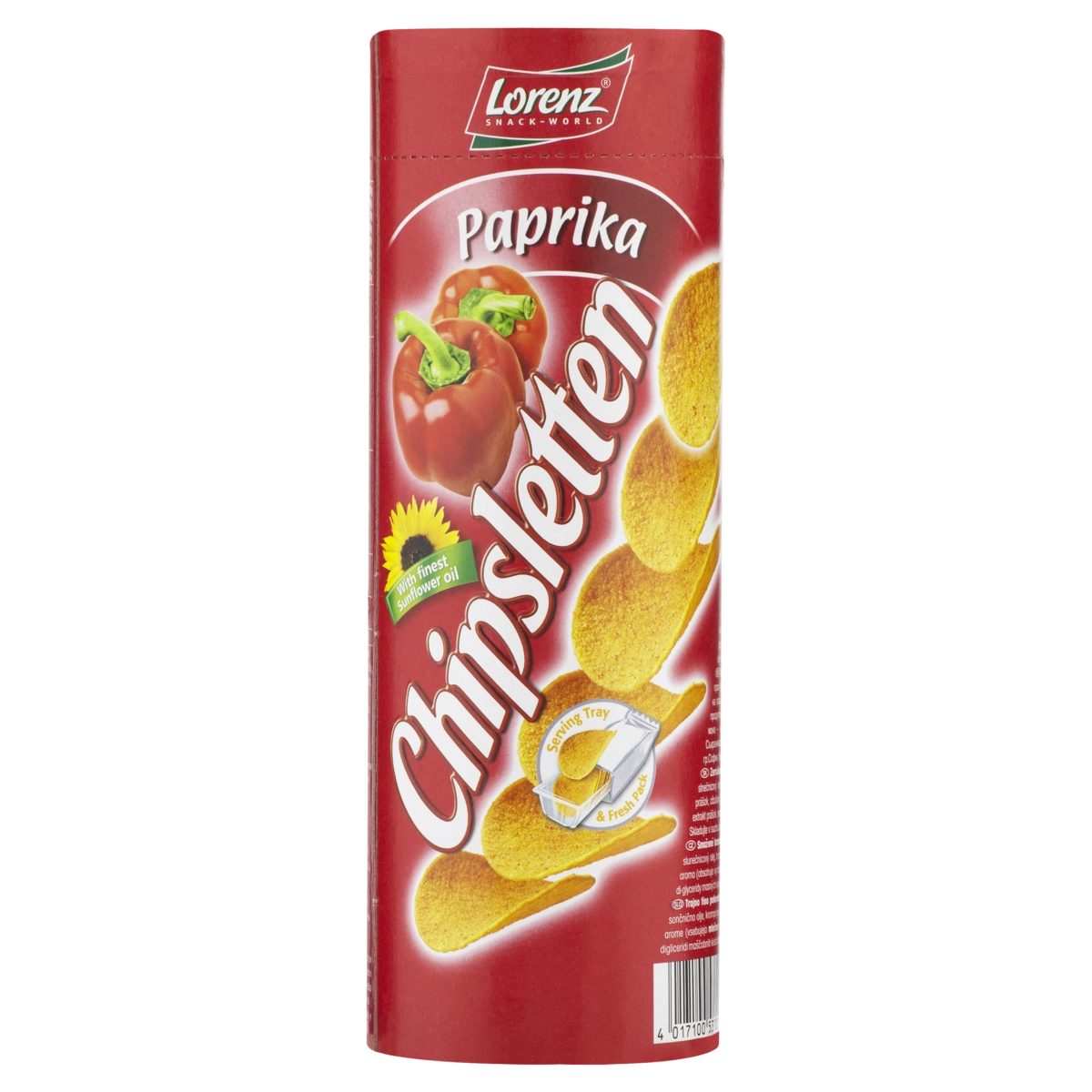 Salgadinho De Batata Páprica Lorenz Tubo 100g