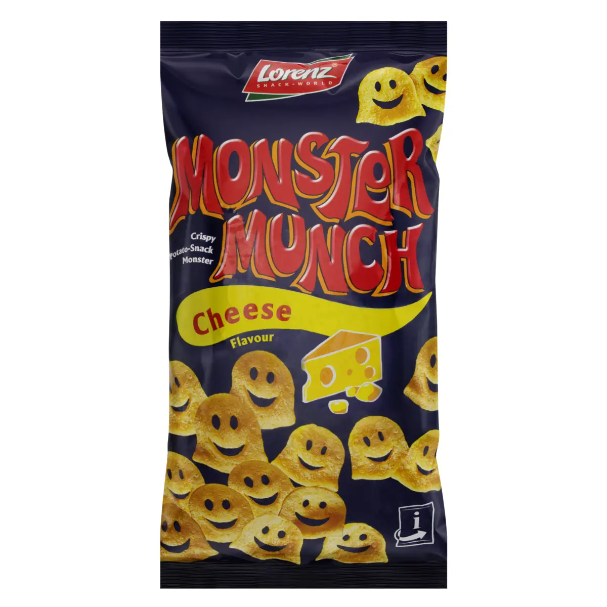 Snack De Batata Queijo Lorenz Monster Munch Pacote 75g