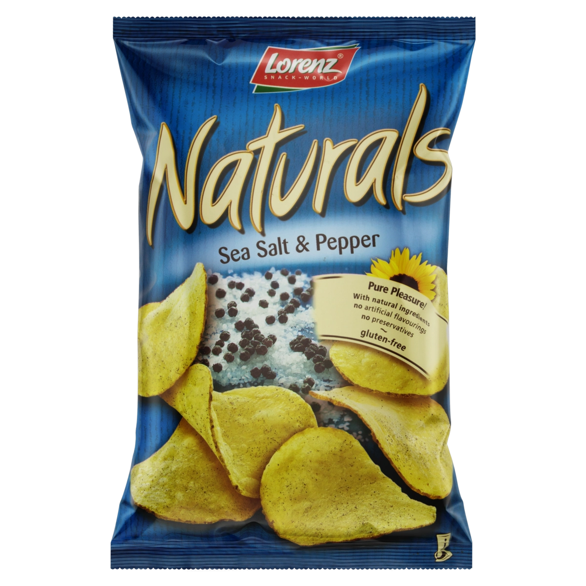 Snack De Batata Sal E Pimenta Lorenz Naturals Pacote 100g