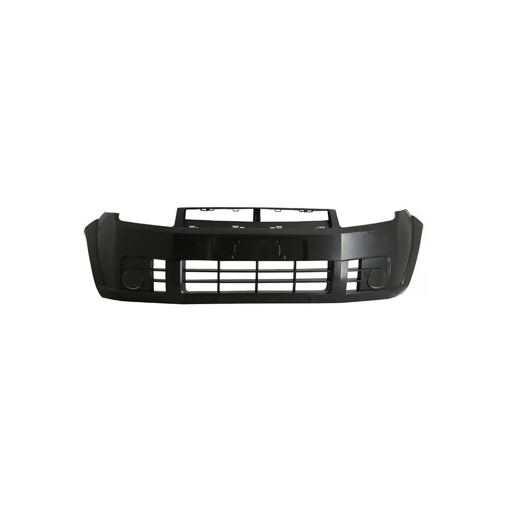 Para-choque Dianteiro FORD FIESTA Preto Liso sem Furo Milha - WOLFF/PLASTIRON 32075