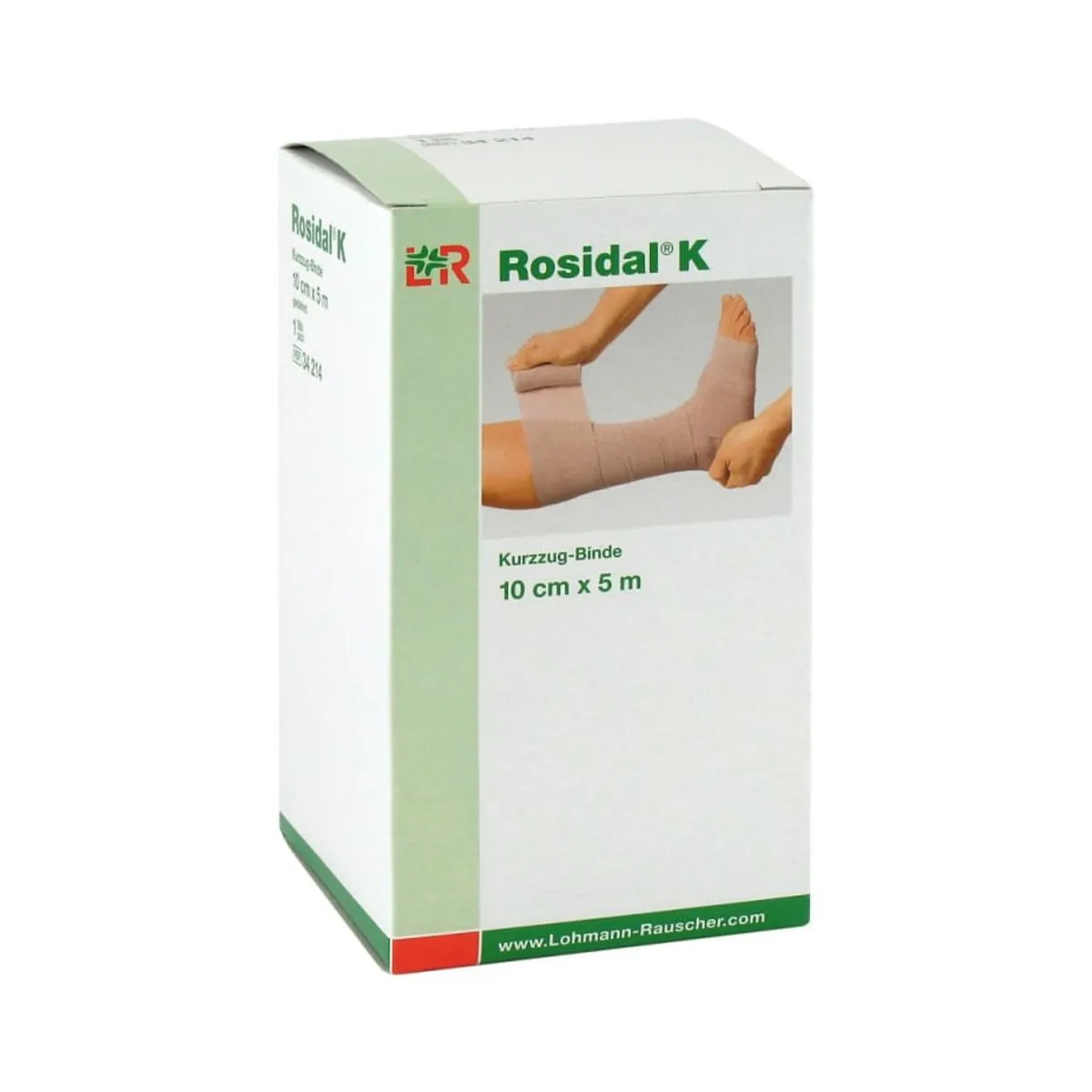 Bandagem de Curta Elasticidade Rosidal K Lohmann e Rauscher - 10cm x 5m