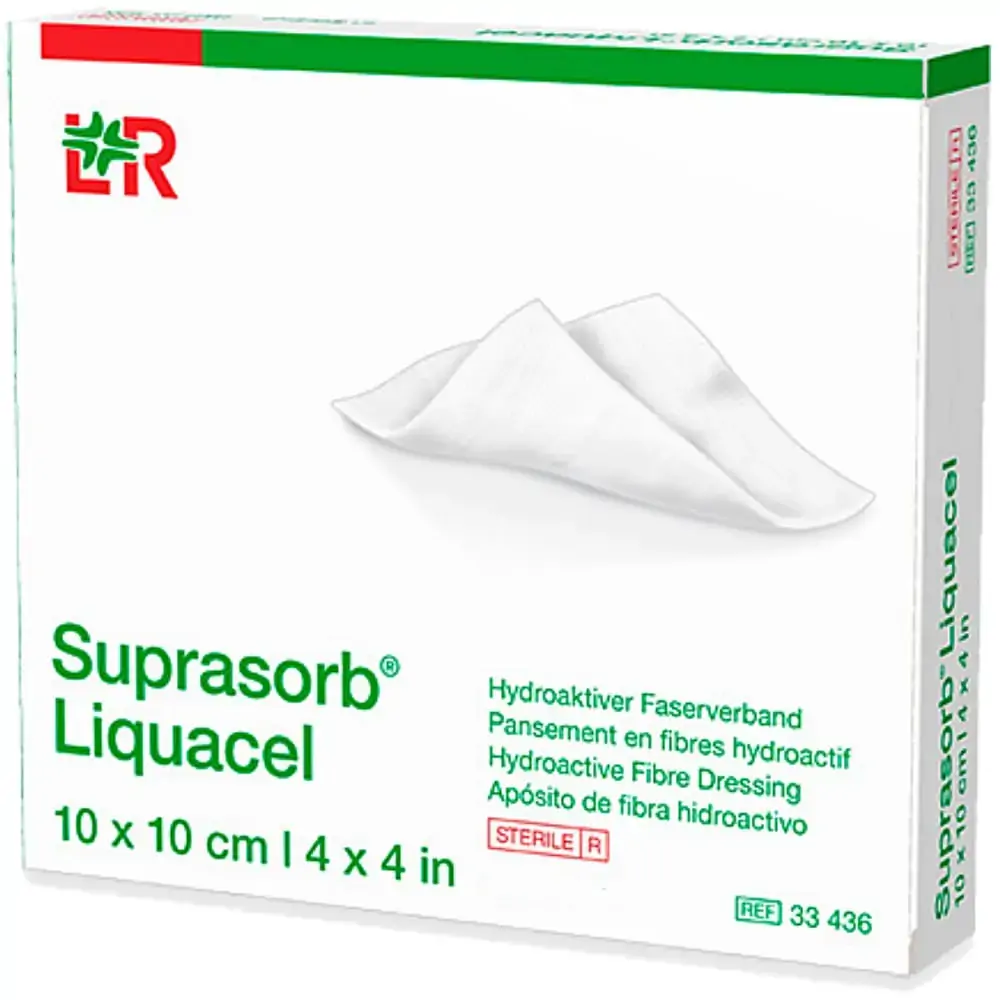 Curativo Hidroativo Suprasorb Liquacel - 10 X 10 Cm - 33436