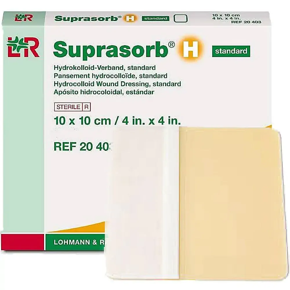Curativo Hidrocolóide Suprasorb H 10X10Cm Standard - 20403