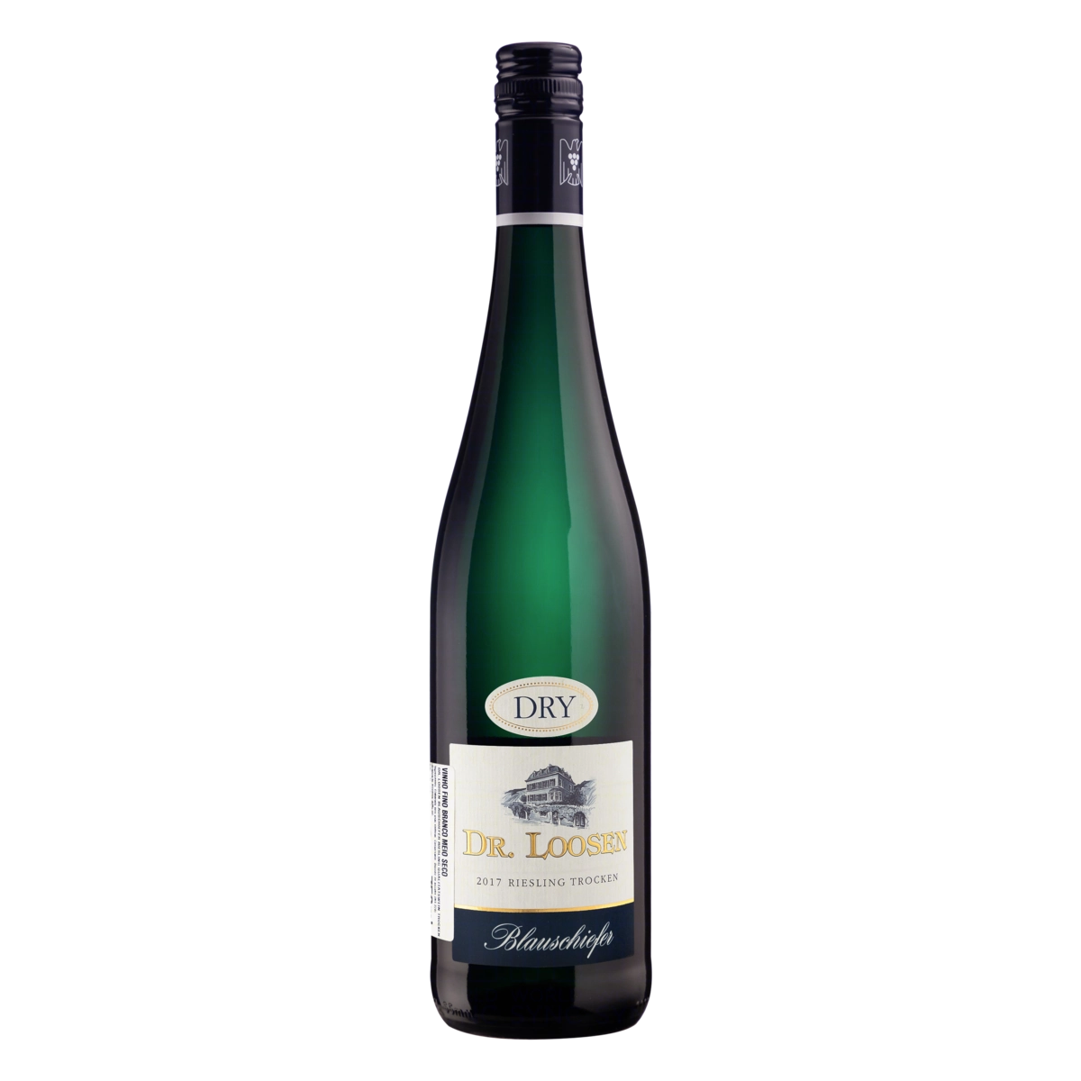 Vinho Alemão Branco Meio Seco Blauschiefer Dr. Loosen Riesling Trocken Mosel Garrafa 750ml