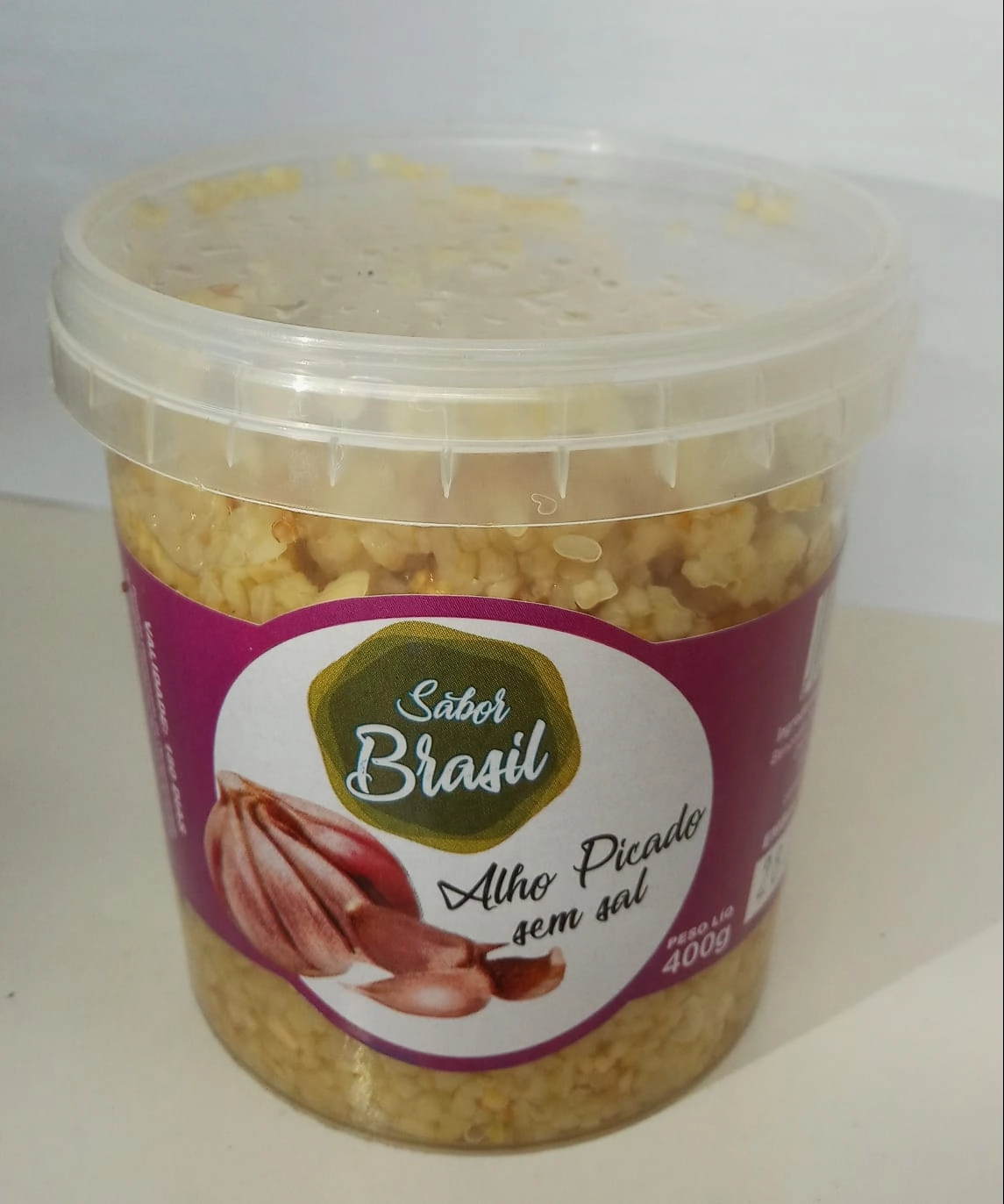 Alho Sabor Brasil Picado 400g