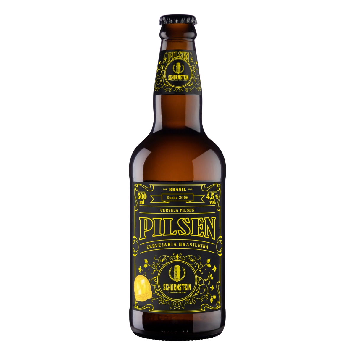 Cerveja artesanal Schornstein Pilsen 500ml
