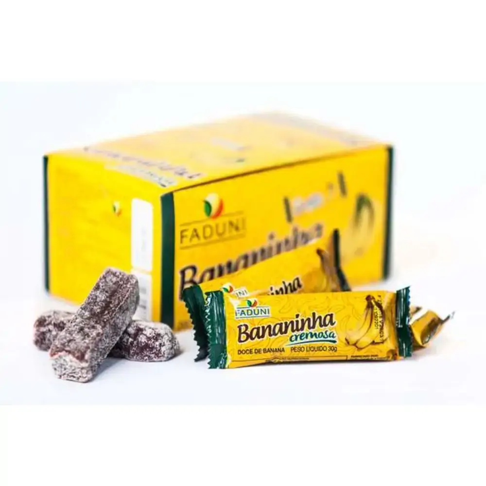 Bananinha Cremosa C/acucar Faduni 30gr