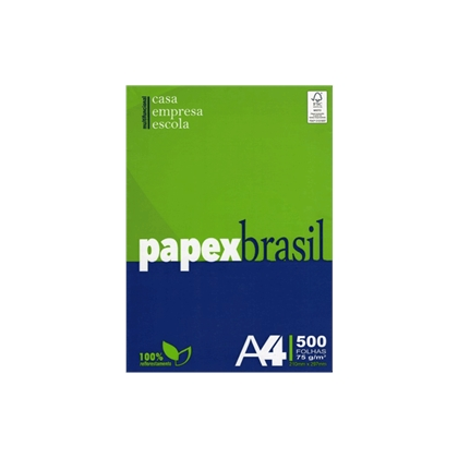 Papel Sulfite A4 75g Branco Chamex Office 500 Folhas 1 Resma