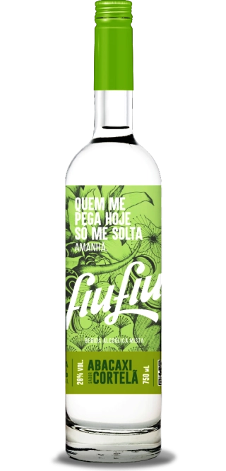 Beb Fiu Fiu Mista Abacaxi Hortela 750ml