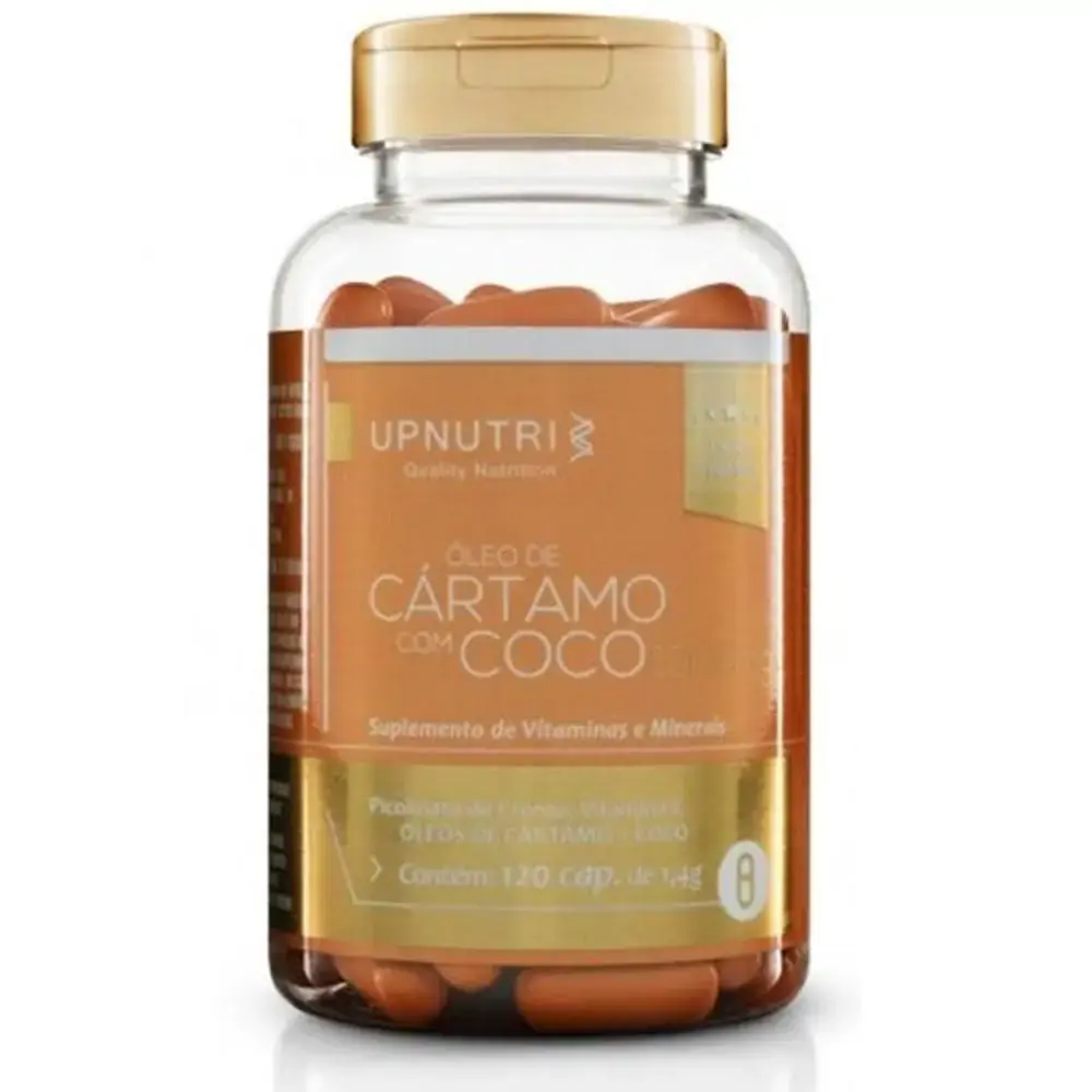 óleo De Cártamo Coco 100mg 120c Upnutri