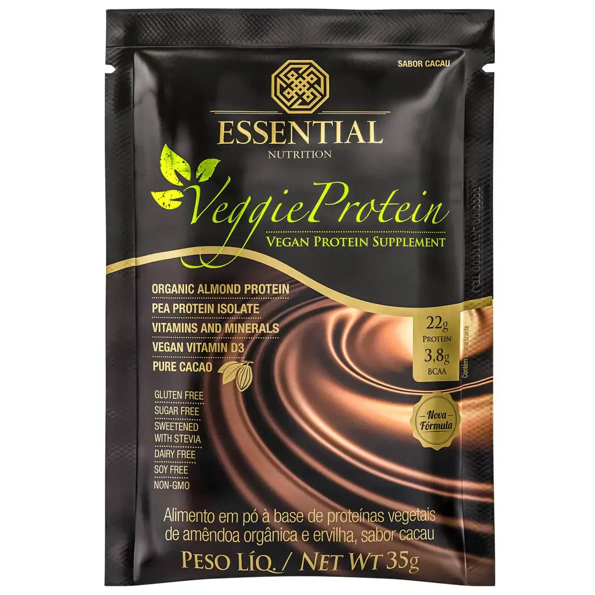 Veggie Protein Sachê De 36g Essential Nutrition