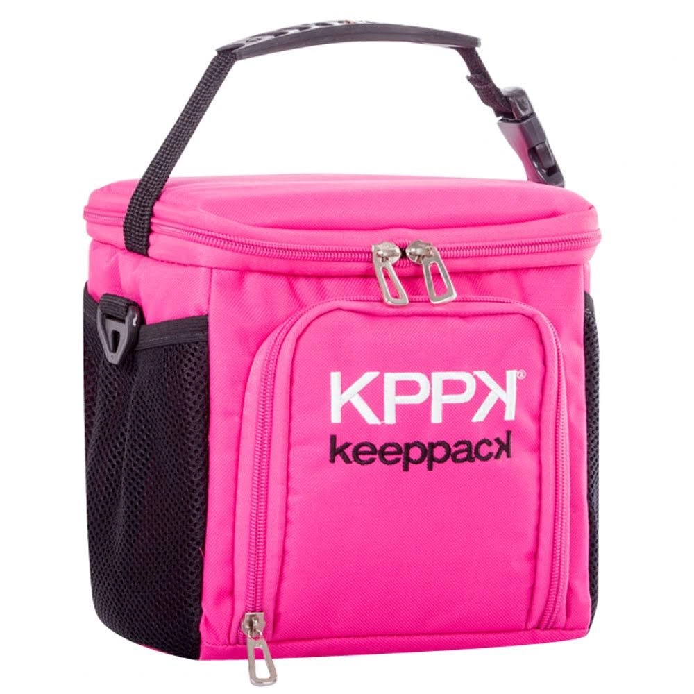 Bolsa Mid Rosa E Kit Acessório Keeppack