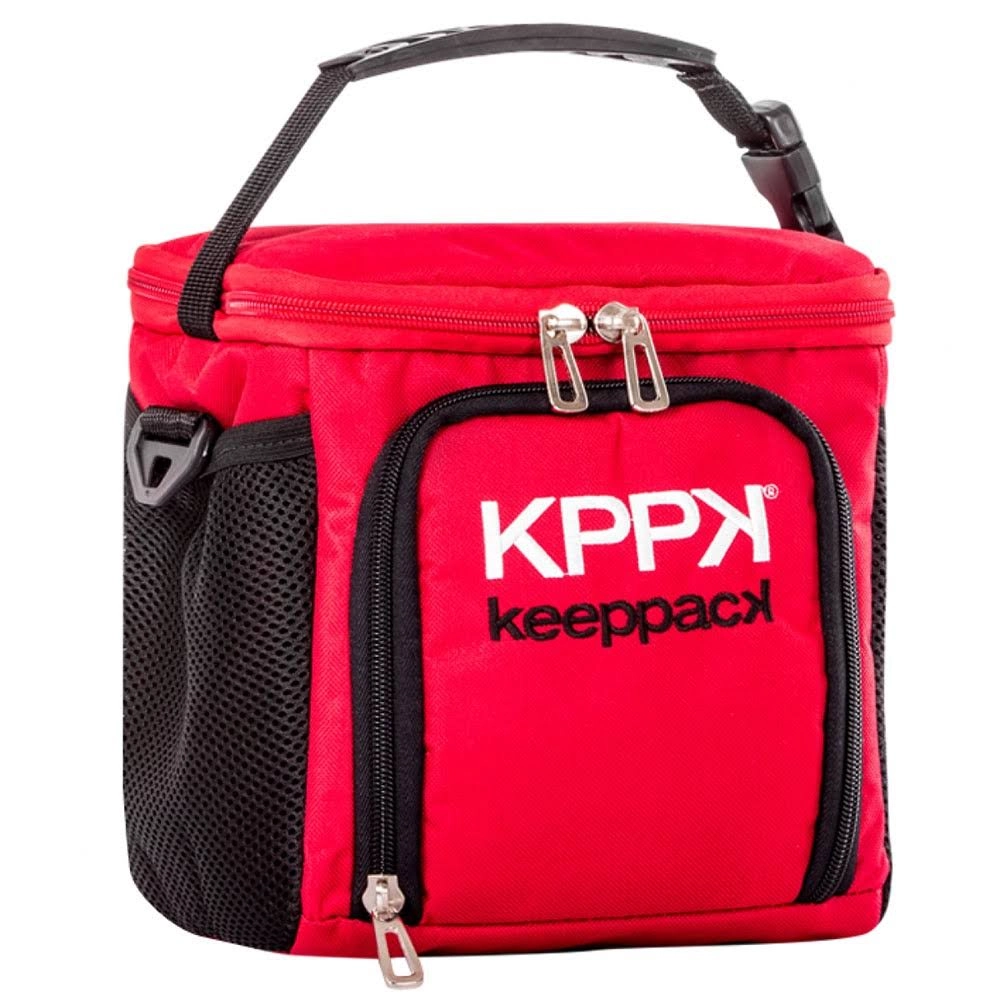 Bolsa Mid Vermelha E Kit De Acessorios Keeppack