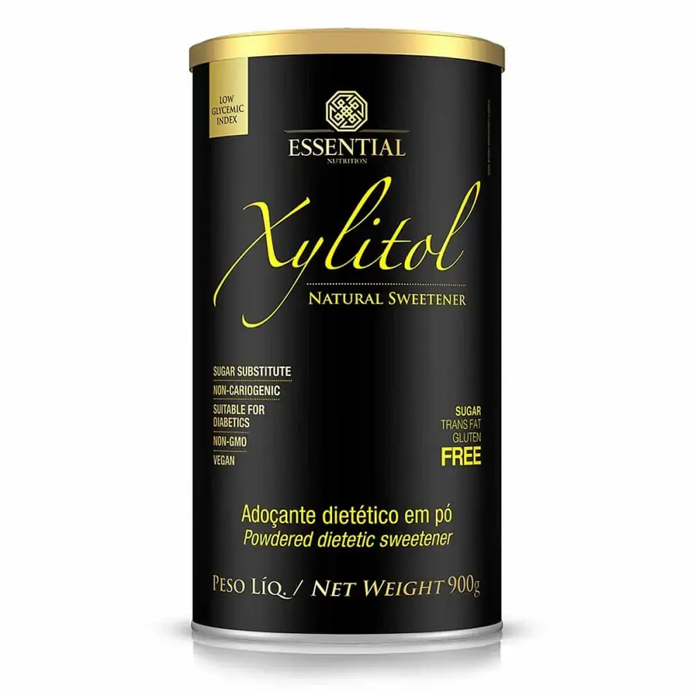 Xylitol Adoçante Natural Essential Nutrition 900g