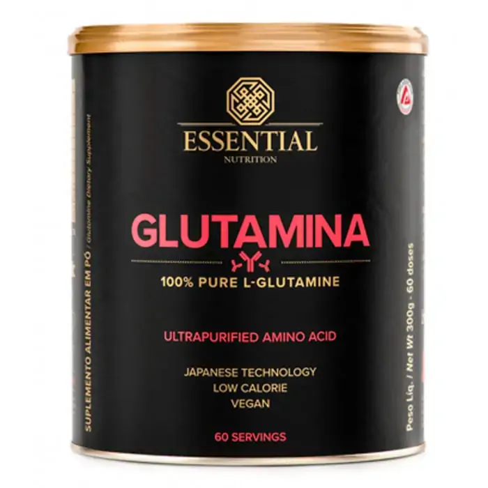 Glutamina Aminoácidos Essential Nutrition 300g