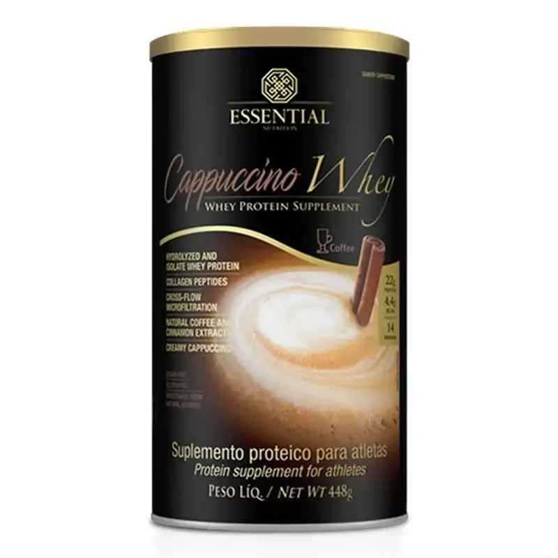 Cappuccino Whey Protein - Essential Nutrition 448g