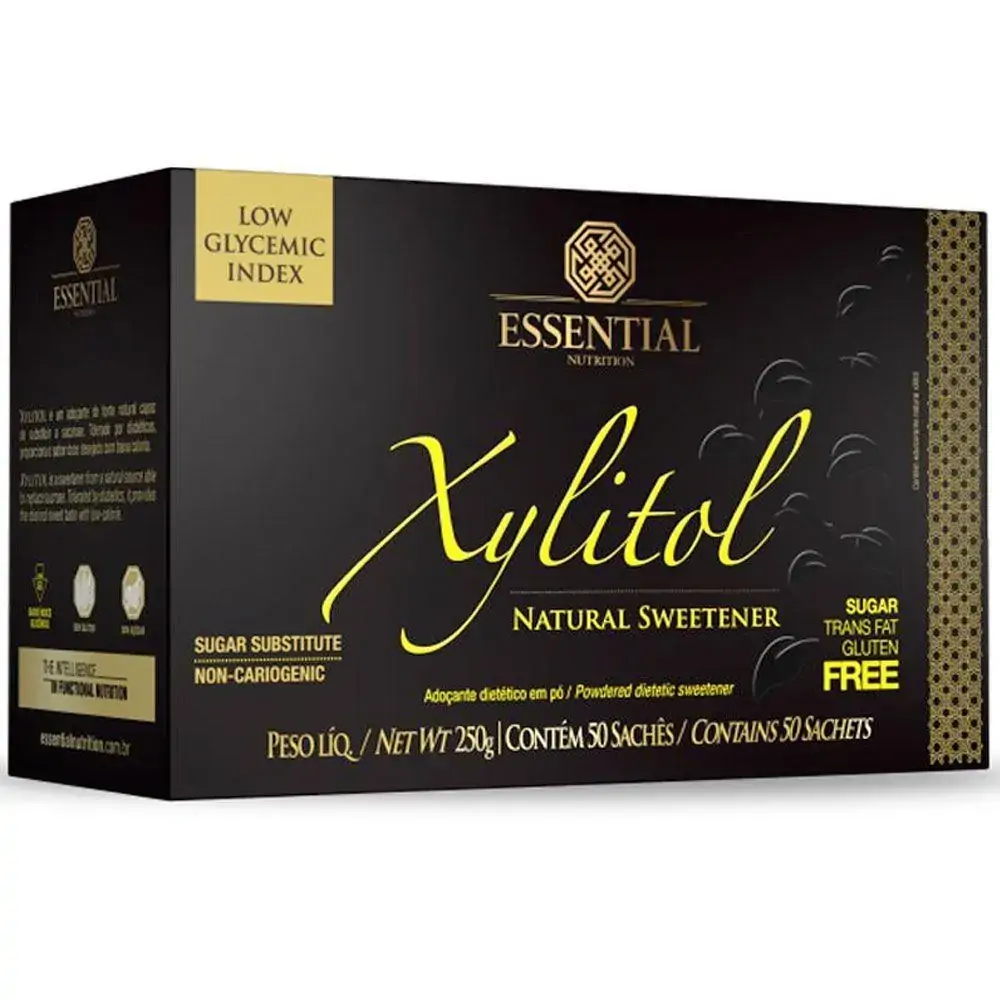 Xylitol (cx c/ 50 saches) - Essential Nutrition