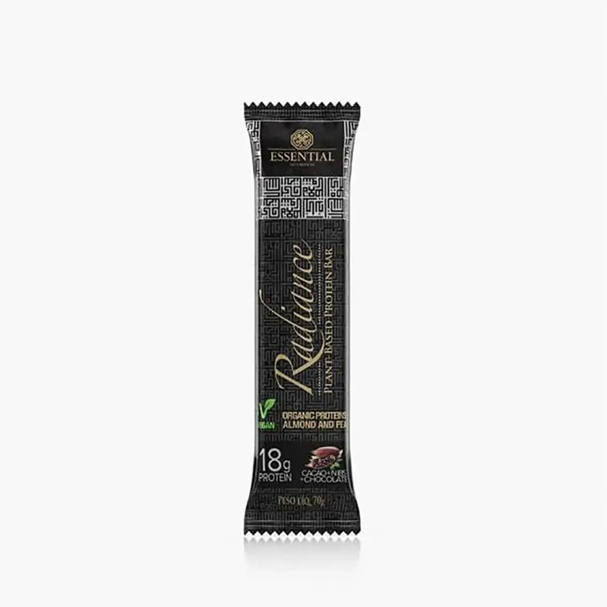 Barra Proteica Nibs De Cacau Radiance Essential 70g