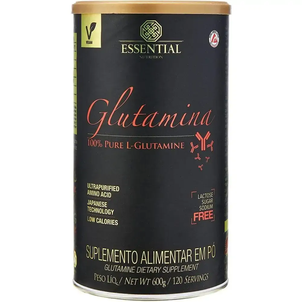 Glutamina Aminoácidos Essential Nutrition 600g