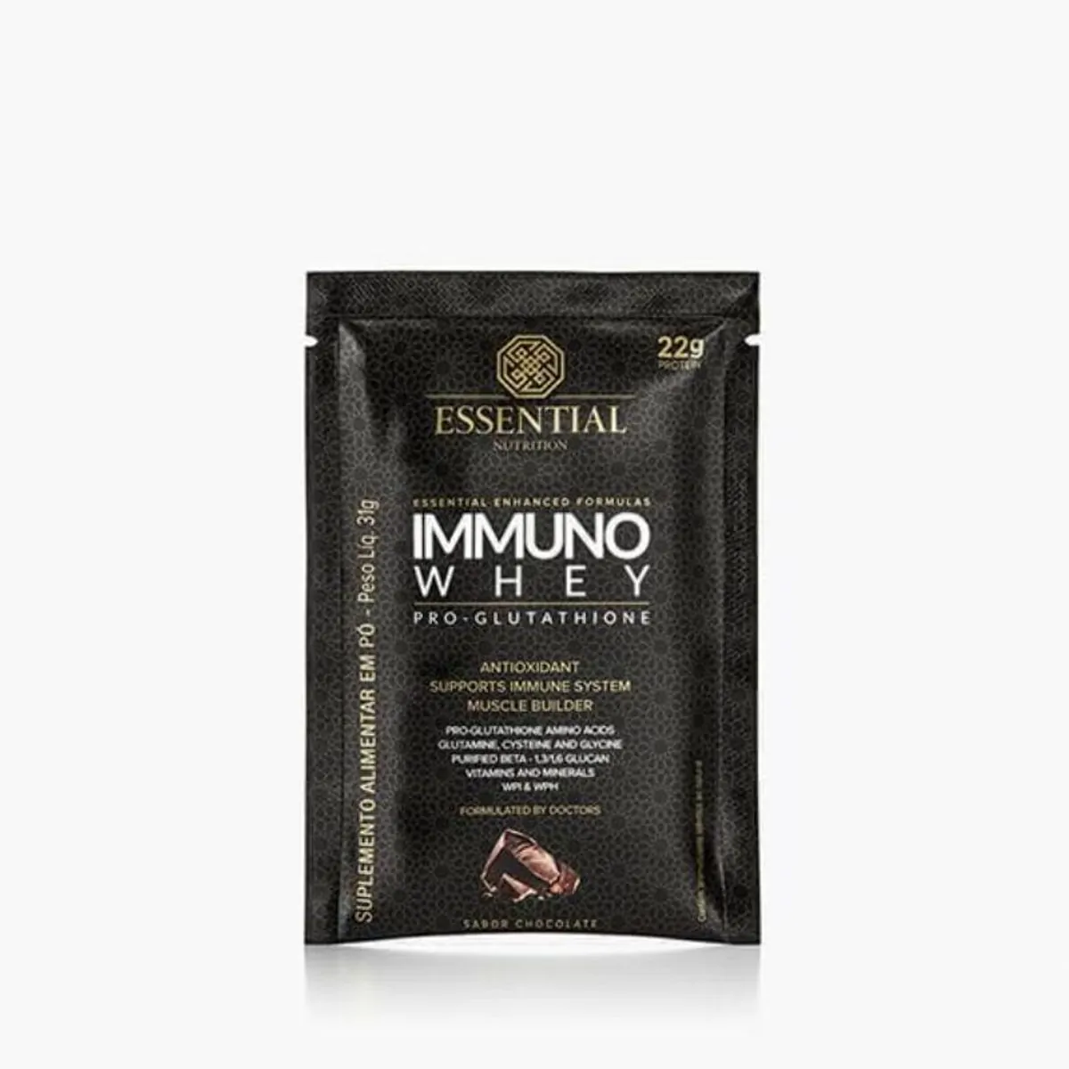 Immuno Whey Pro Glutathione Cacao Sache 31g/1ds Essential