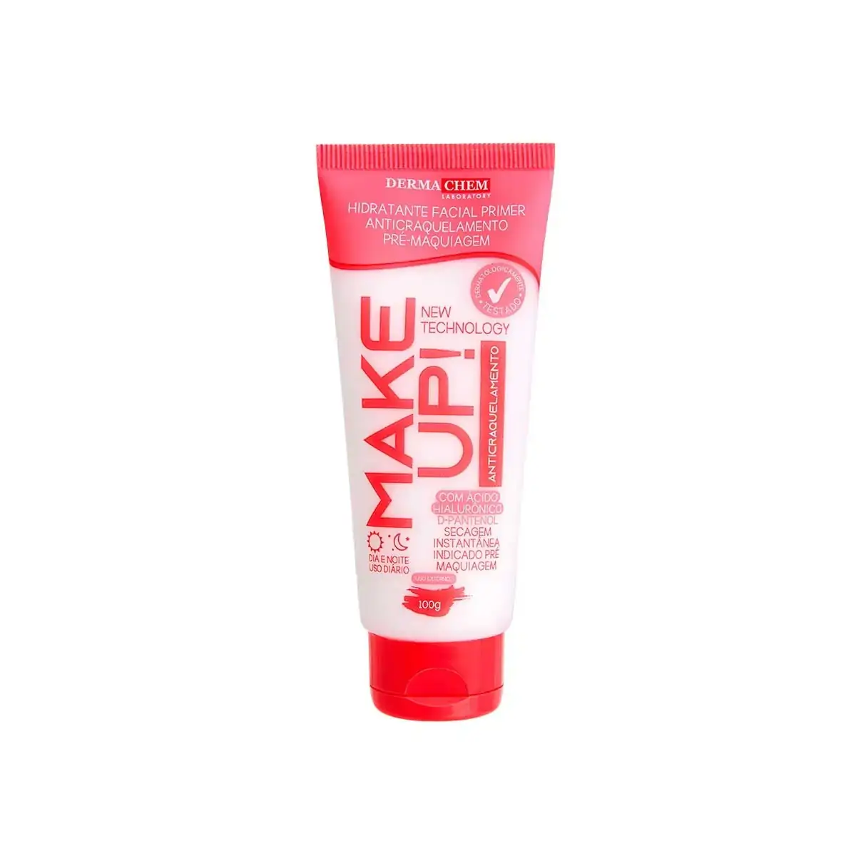 Dermachem Hidratante Primer Facial Secagem Rápida Make Up 100g