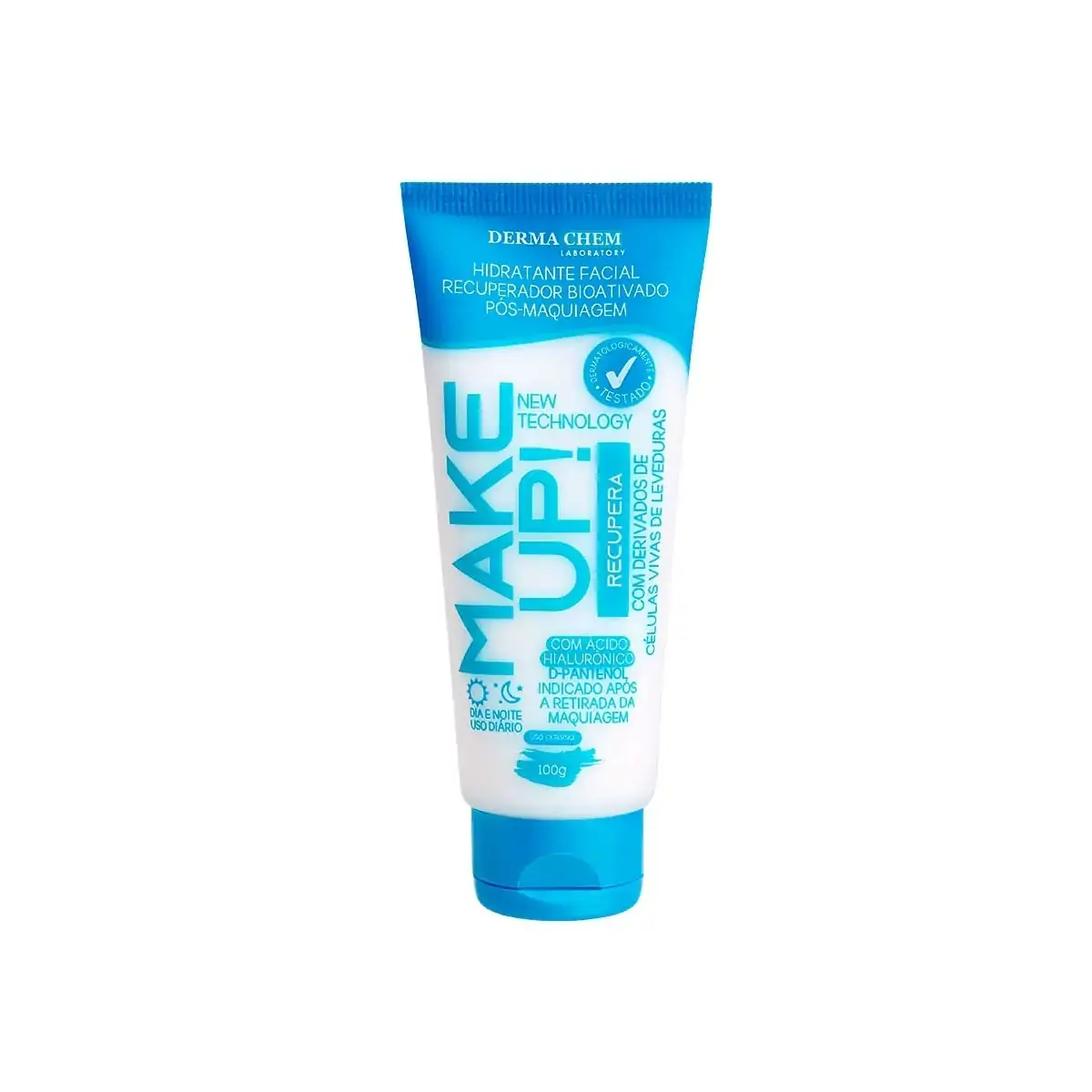 Creme Facial Derma Chem Pós Make Up 100g