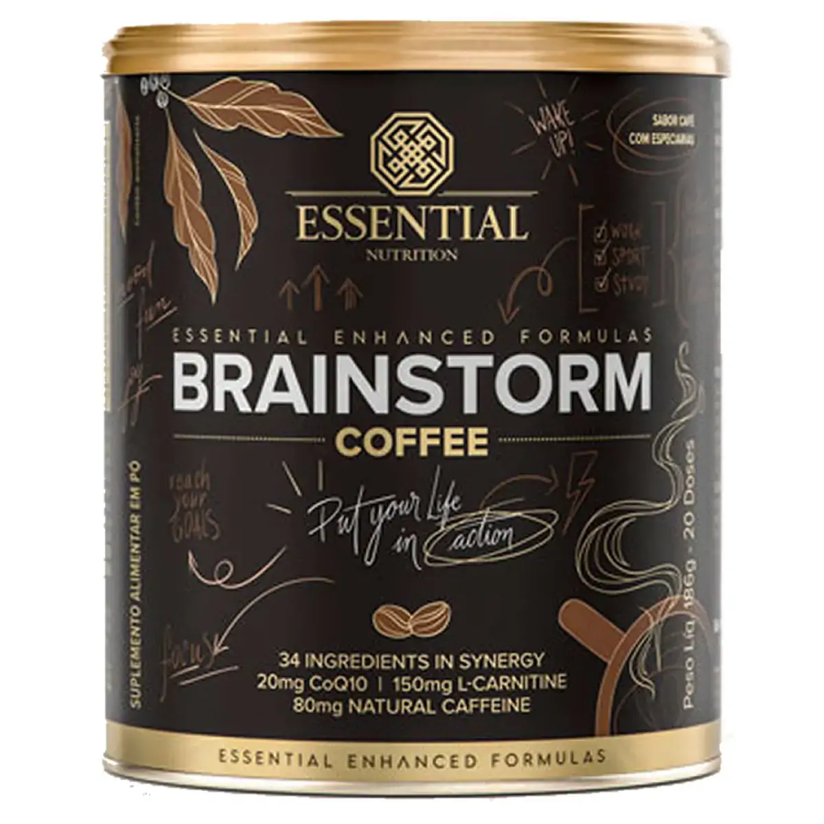 Brainstorm Coffee Essential Nutrition 186g