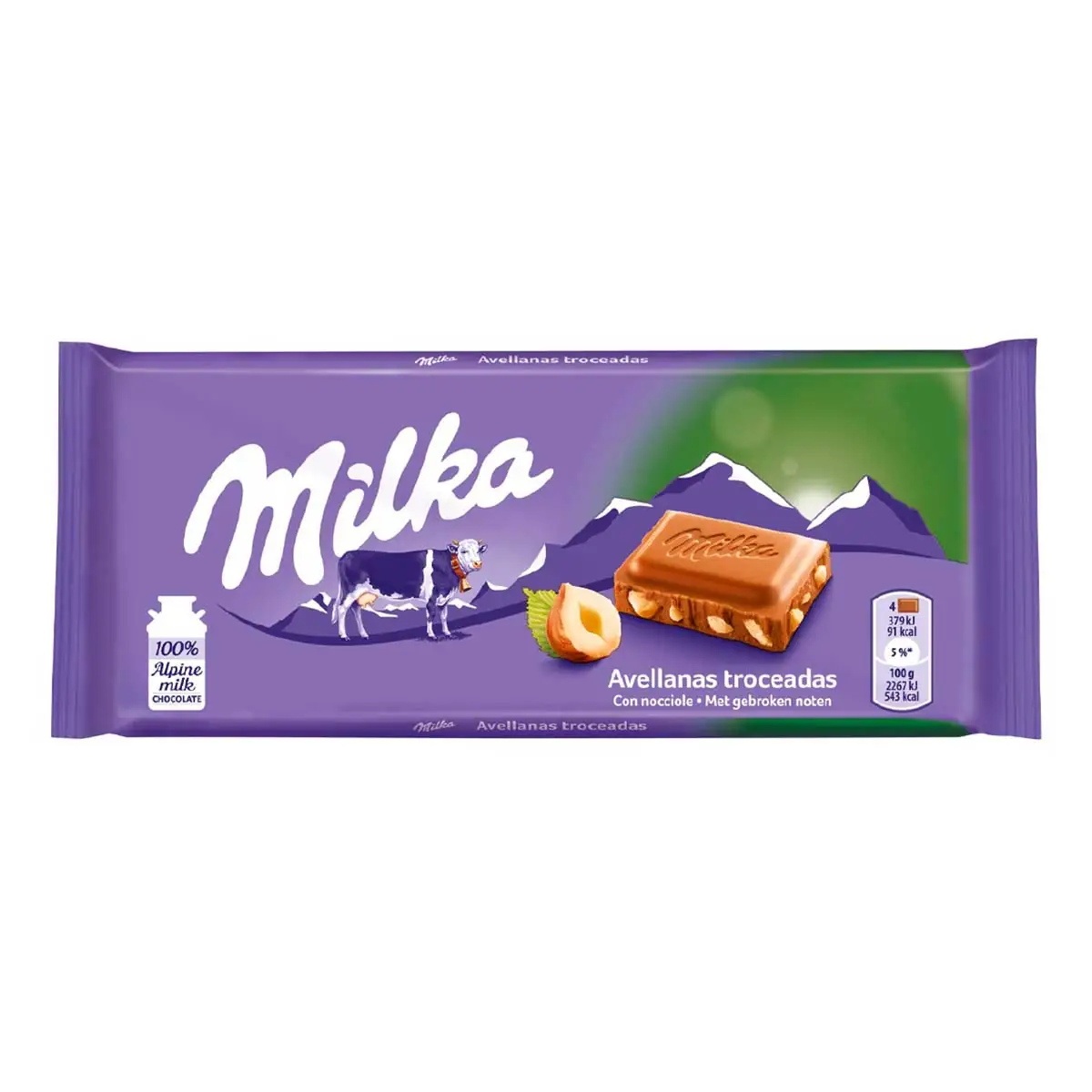 Chocolate Milka Avelã 100 g