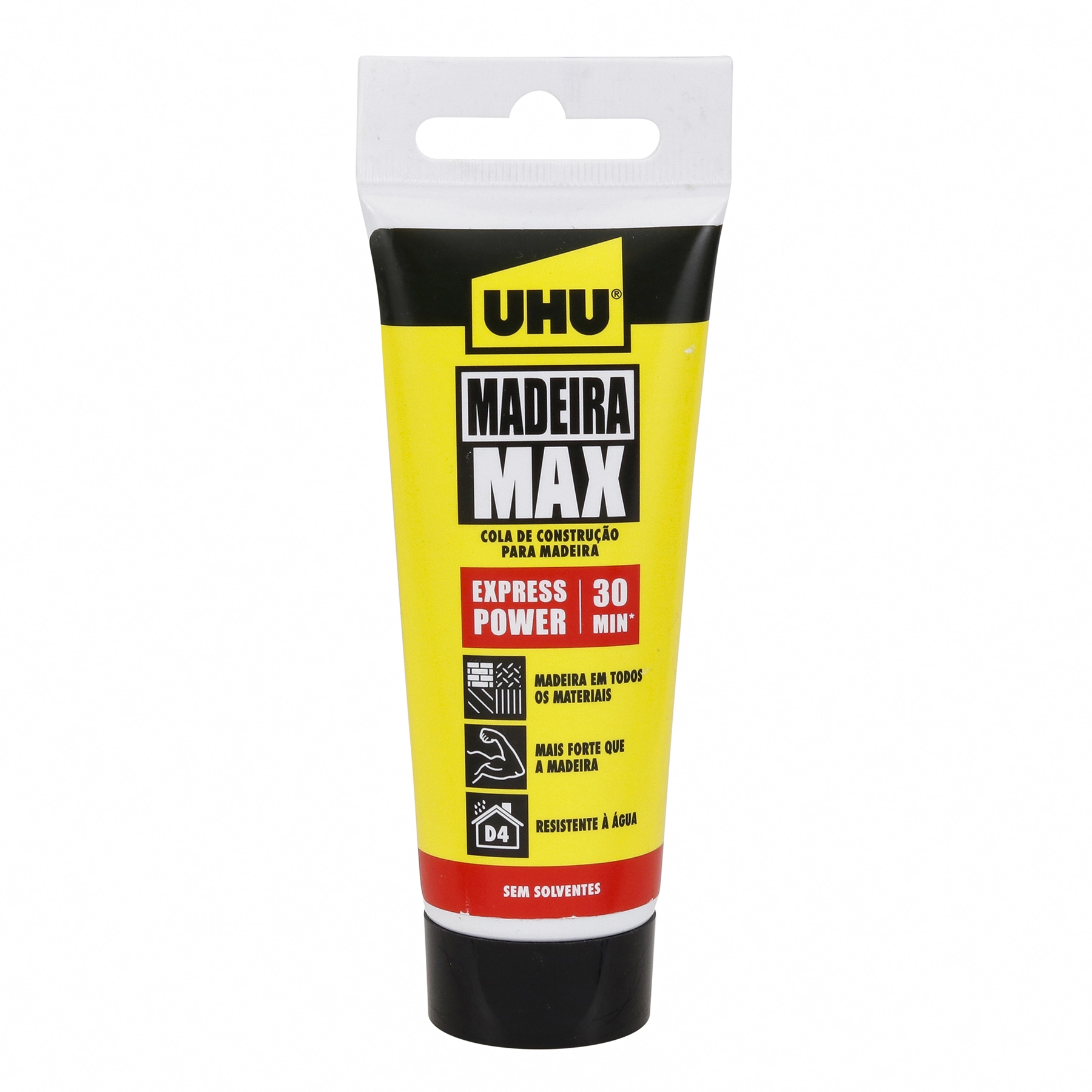 Cola UHU Madeira Max Express Power Tubo 100g