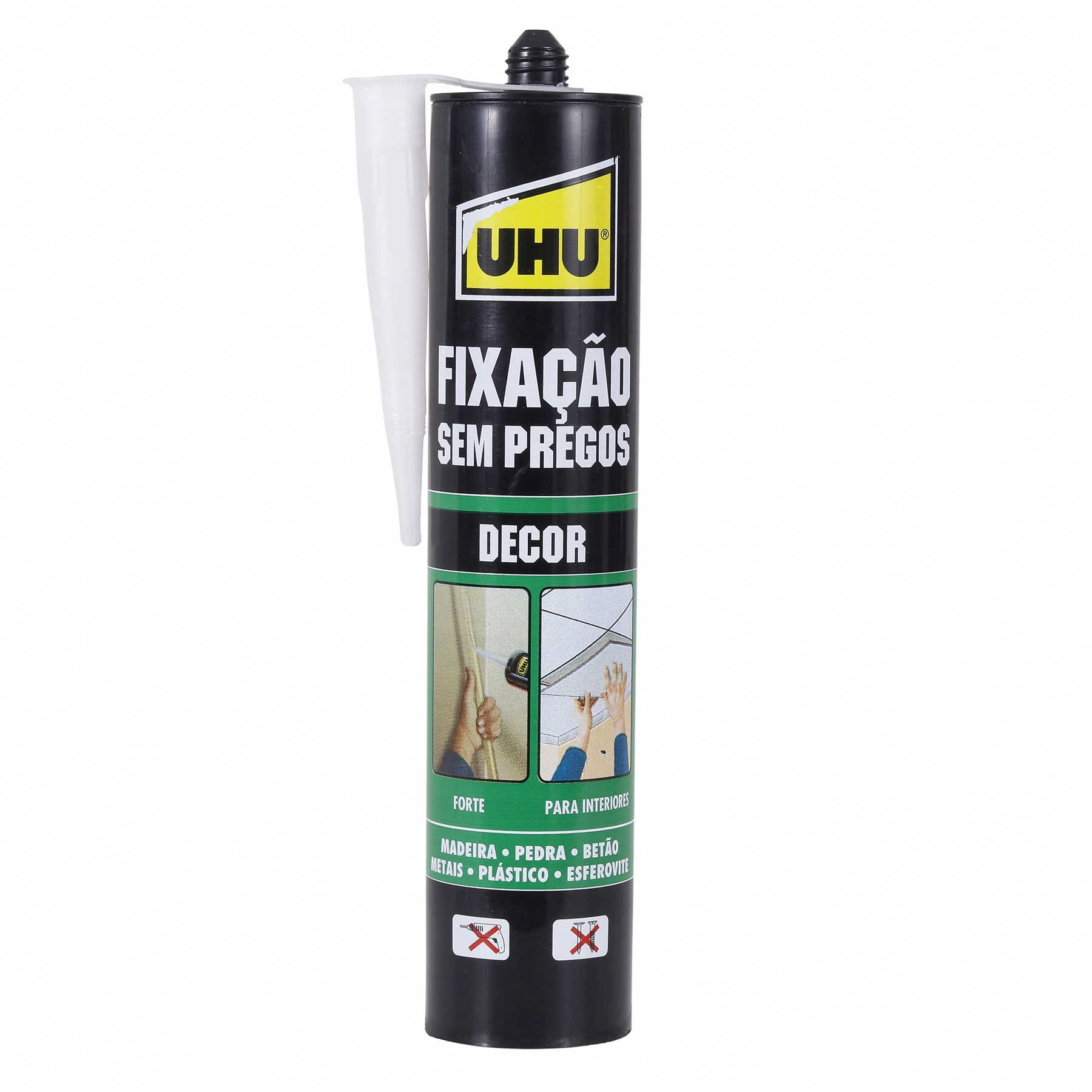 Adesivo Fixação Sem Pregos Decor 470g UHU