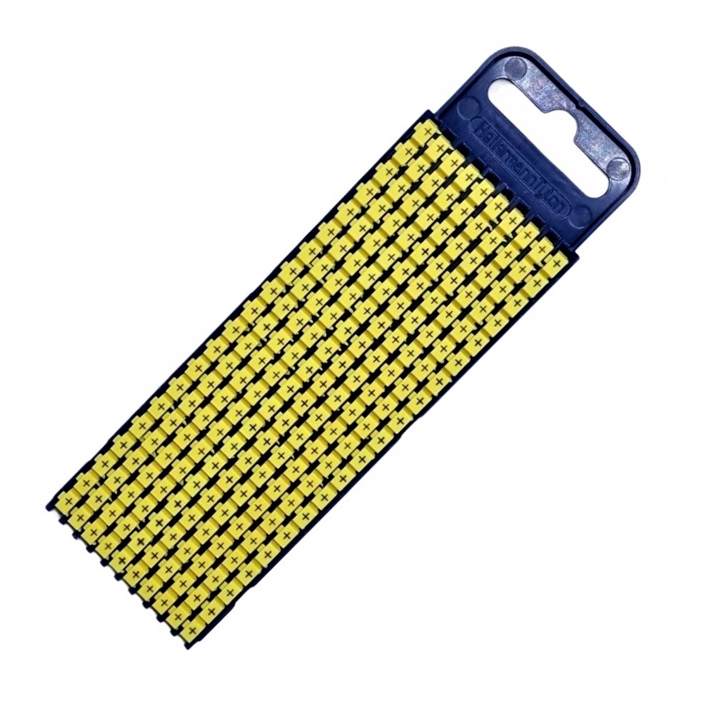 Marcador Anilha Encaixe 1,5-2,5 Mm² Wic2 Símbolo Mais Cartela
