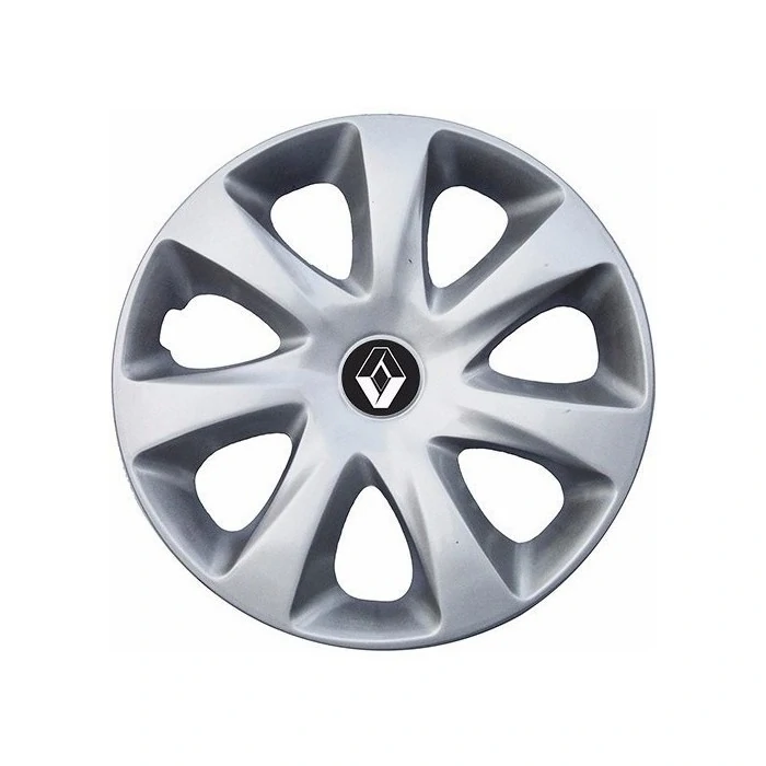 Calota Aro 13 Pol. Prata Fixação por Encaixe - RENAULT 403155787R
