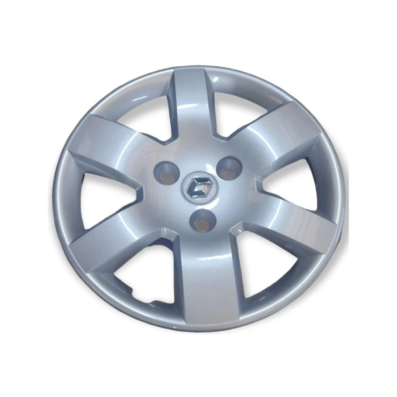 Calota Aro 14 Pol. Prata Fixação por Parafuso - RENAULT 403156203R