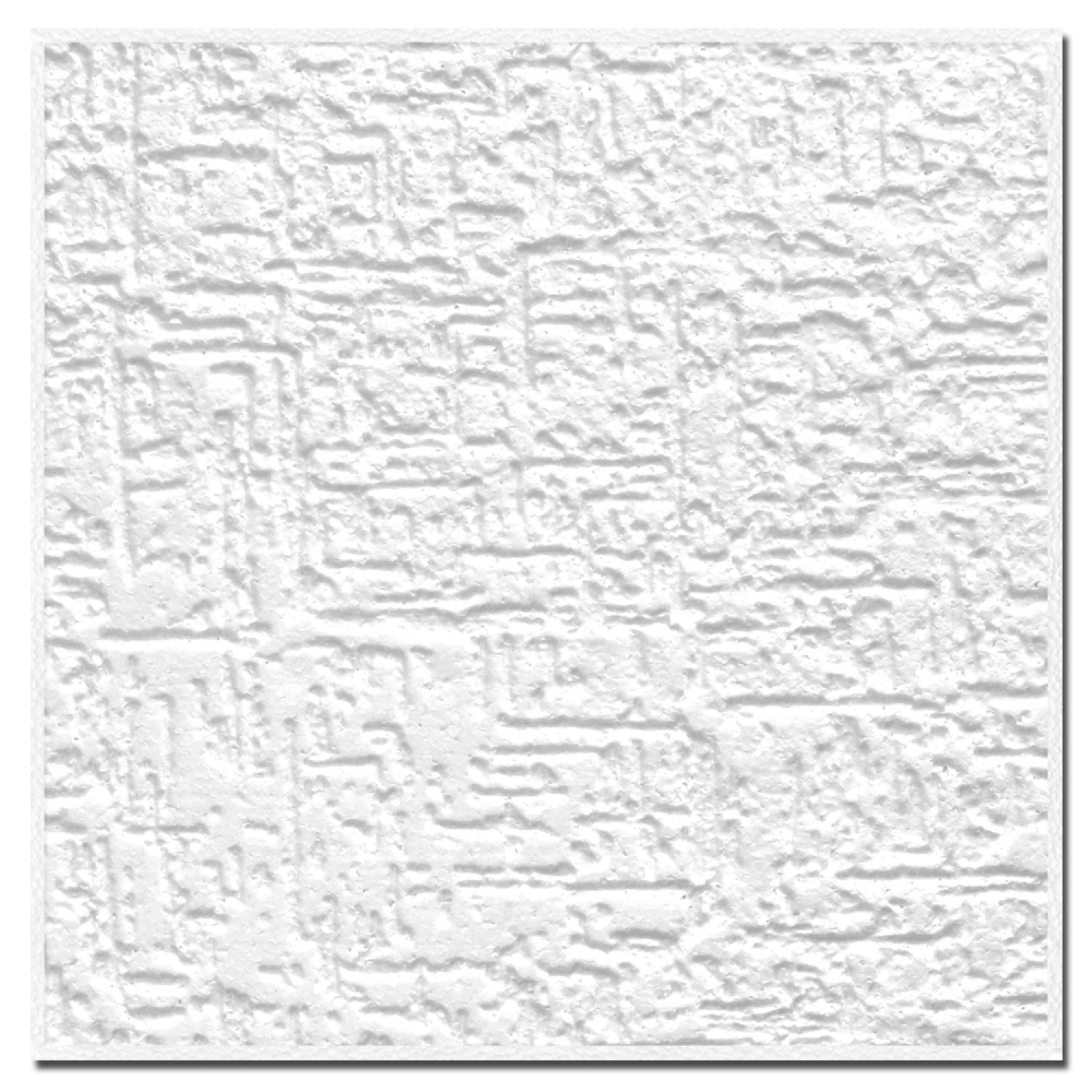 Revestimento De Poliestireno 49cmx6mmx49cm Parede E Teto D80 Homestar Branco