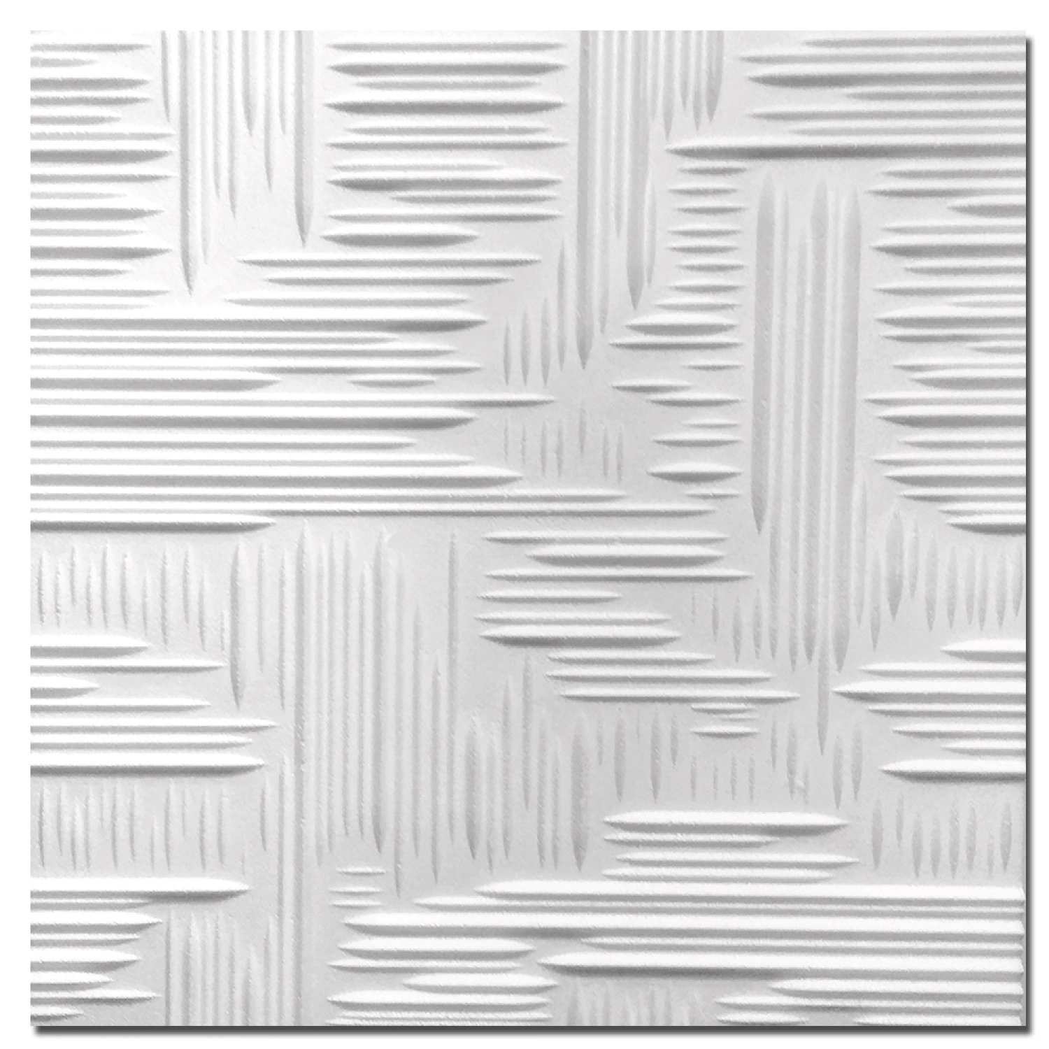 Revestimento Decorativo Poliestireno Parede E Teto Norma Branco