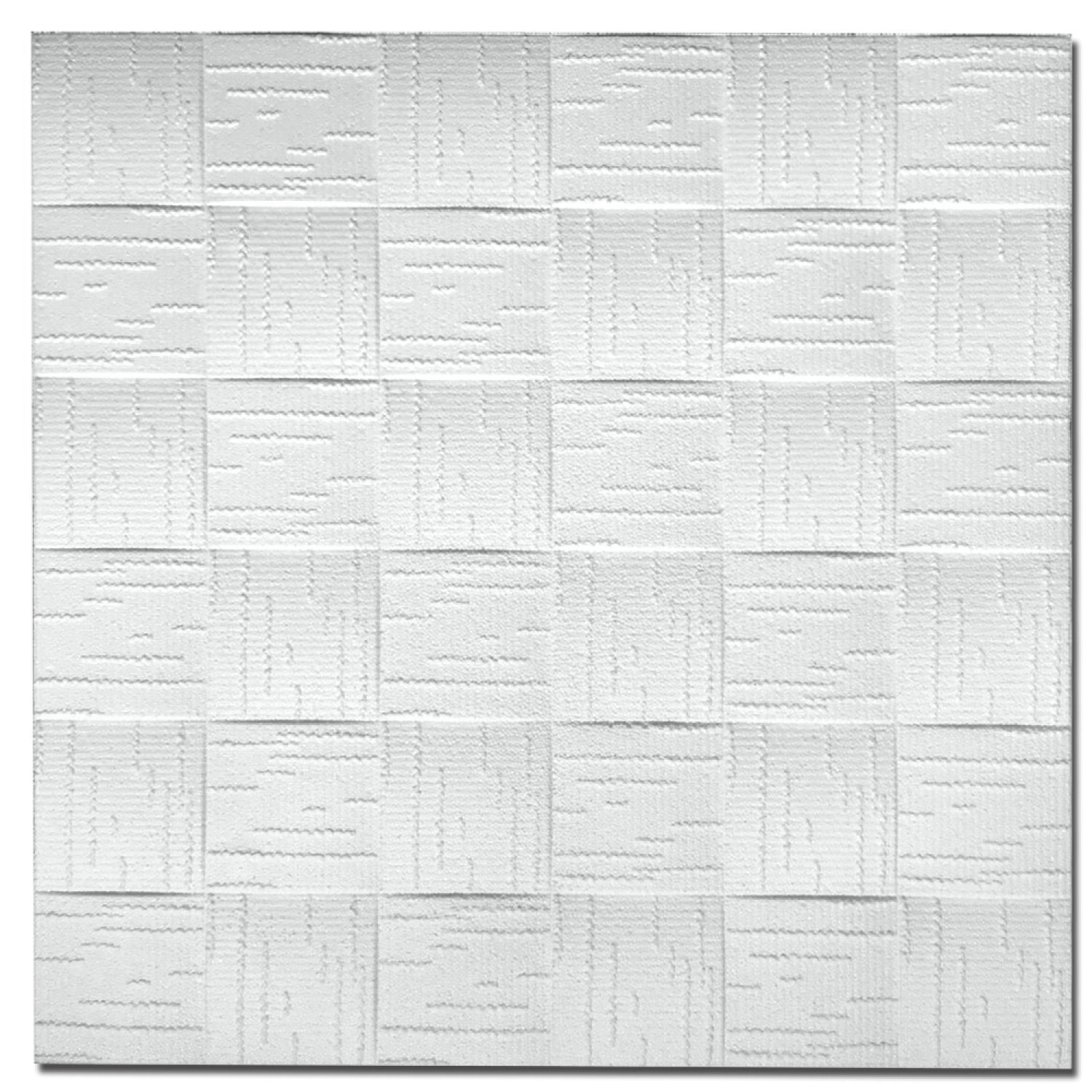 Revestimento Decorativo Poliestireno Parede E Teto Iris Homestar Branco