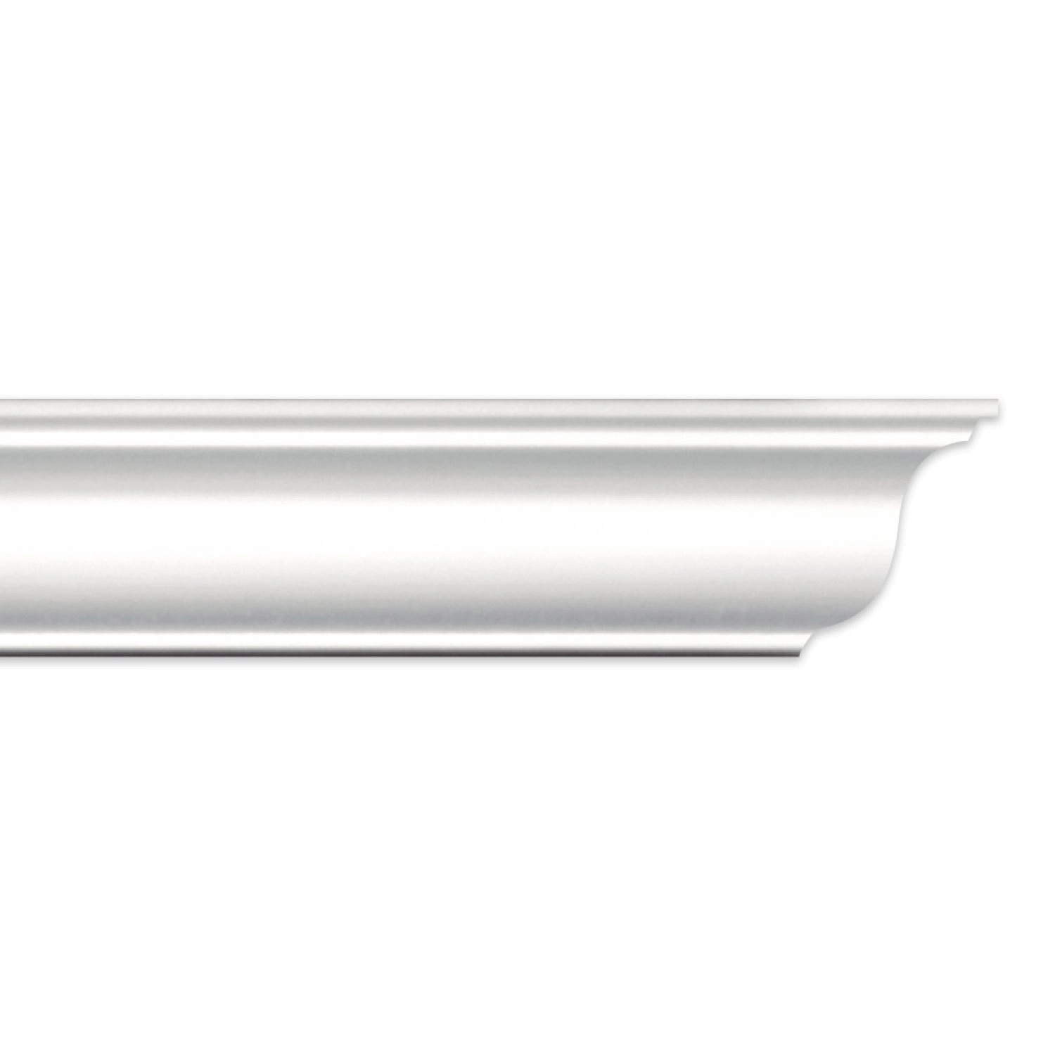 Roda Teto Perfil De Poliestireno Ho Homestar - Caixa Com 4 M - Branco