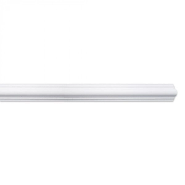 Rodameio Hd Cw10 Perfil De Poliestireno - Caixa Com 6 M - Branco