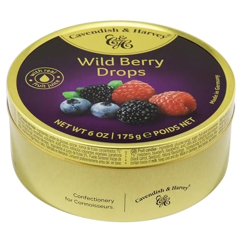 Bala Frutas Silvestres Cavendish Harvey Lata 175g