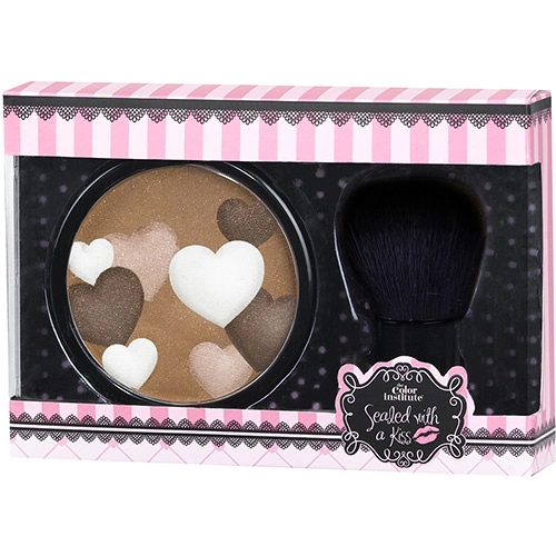Kit Iluminador Facial Brown E Pincel Kabuki For You Markwins