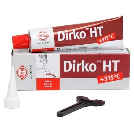 Silicone Acético de Alta Temperatura Vermelho 70ml - ELRING 705708