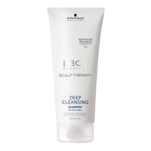 Shampoo Bonacure Grease Deep Cleasing 200ml Schwarzkopf Professional