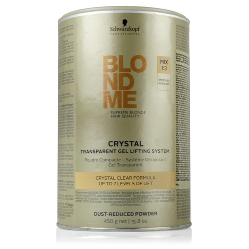Schwarzkopf Blonde Me Pó Descolorante Cystal Transparente Em Gel