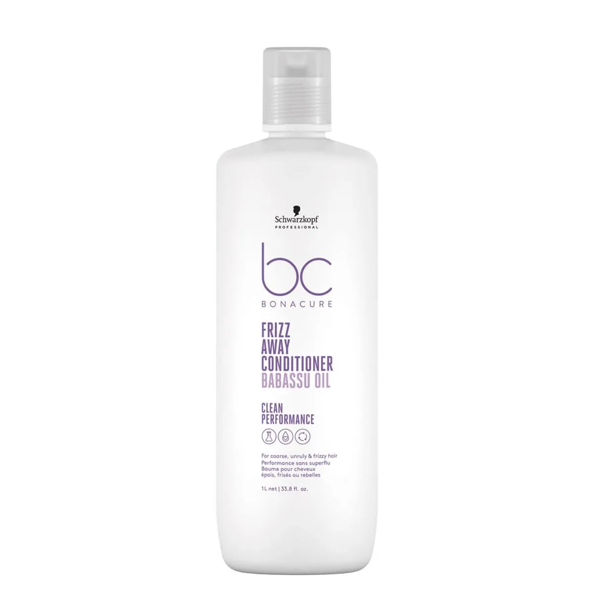 Bnc Clean Frizz Away Babassu Oil Cond 1000ml